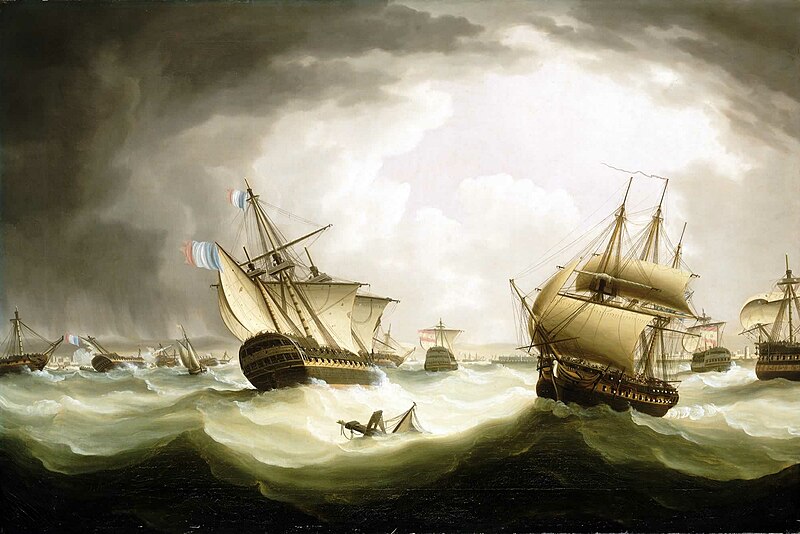 File:Trafalgar, ships scattered.jpg