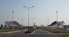 New Laos National Stadium in Vientiane. Stadenat-vientiane.jpg