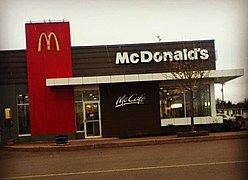 McDonald's Canada with renovations done in Summerside, Prince Edward Island