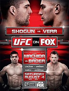 UFC on Fox, Shogun vs Vera.JPG