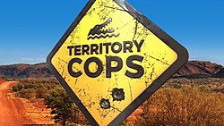 Title card for Season 2 of Territory Cops