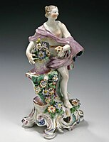 Flora - Bow Porcelain Factory - circa 1762