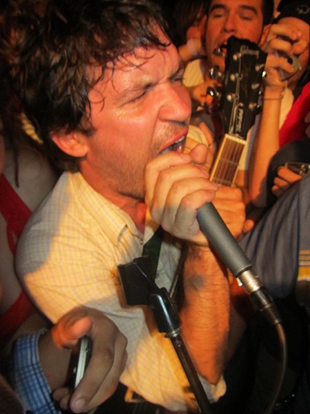 File:Tim Kasher in the crowd during Big Bang at the Concert for Equality.JPG