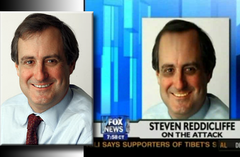 Left: Original photo of Steven Reddicliffe. Right: Photo aired on Fox News Channel. FNC Controversy Reddicliffe.png