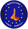 The seal of the Confederate government of Kentucky