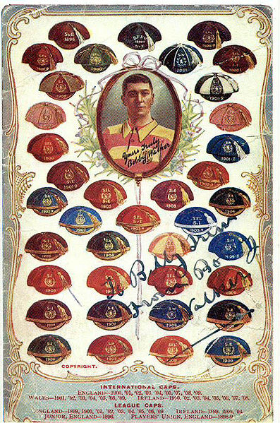 File:1900's Postcard showing Bobby Walker's Caps.jpg