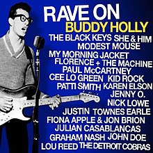 Обложка альбома Rave On Buddy Holly.jpg
