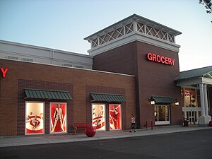 Non-traditional exterior of a SuperTarget, Jac...