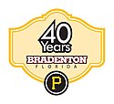 The Pirates 40th Anniversary in Bradenton Logo 40th McKechnie.jpg