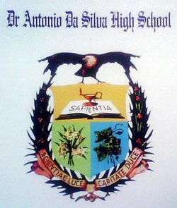 School shield and crest