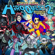 Steve Aoki Hiroquest Double Helix album cover