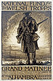 Image 15 History of the United Kingdom during World War I Artist: Frank Brangwyn; Restoration: Lise Broer A poster from Wales advertising a fundraising event to support Welsh troops in the First World War. The United Kingdom during this period underwent a number of societal changes, mainly due to wartime events: many of the class barriers of Edwardian England were diminished, women were drawn into mainstream employment and were granted suffrage as a result, and increased national sentiment helped to fuel the break up of the British Empire. More featured pictures