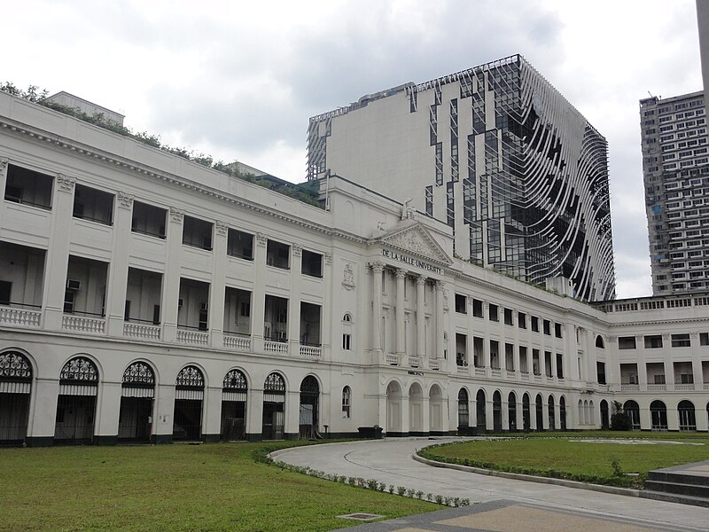 File:Ph-mm-manila-malate-taft ave.-de la salle university (dlsu)-saint la salle hall; henry sy bldg. (2014).JPG