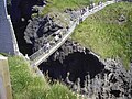 Carrick-a-Rede Rope Bridge, County Antrim, Northern Ireland; taken July 2006 (uploaded November 2, 2008)