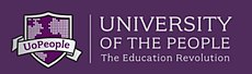 University of the People logo (with its coat of arms)