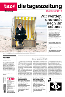 Главная страница Die Tageszeitung 2018-10-30.png