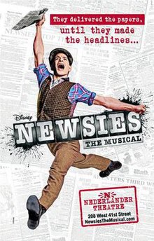 Newsies (musical) poster.jpg