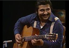 Häns'che Weiss in performance - still from 1977 German TV session