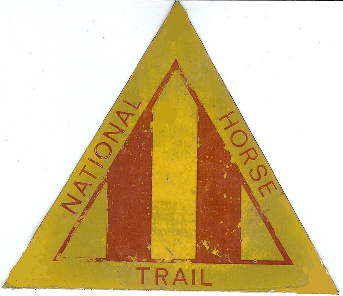 File:National Horse Trail Marker.jpg