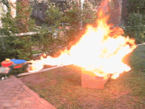 Shellite flamethrower