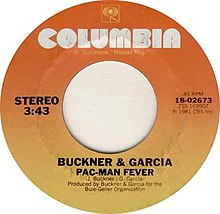 Pac-Man Fever by Buckner and Garcia 1981 US vinyl A-side.jpg