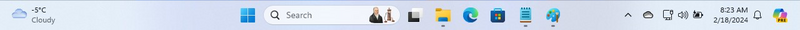 File:Windows 11 taskbar.png