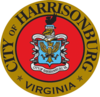 Официальная печать Харрисонбурга, Вирджиния