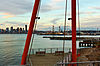 The observation tower at Jack Block Park