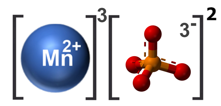 Dosiero:Manganese (II) phosphate 3D.png