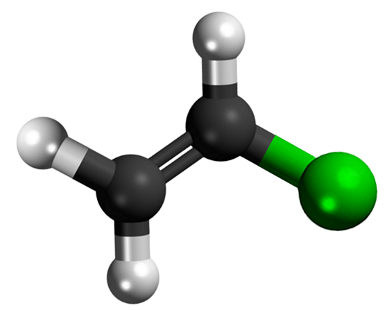 Dosiero:Vinyl chloride 3D.png