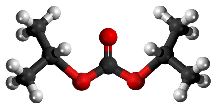 Dosiero:Diisopropyl carbonate3D.png