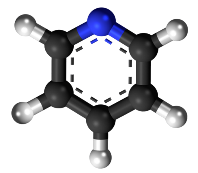 Dosiero:Pyridine 3D 2.png