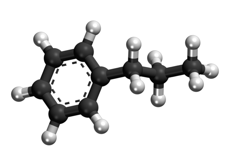 Dosiero:Phenylpropane3D.png