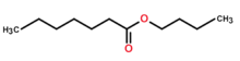 butila heptanato