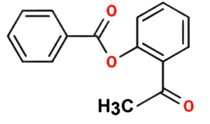 2-Acetilfenila benzoato