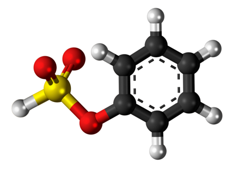 Dosiero:Phenyl sulfonate 3D.png