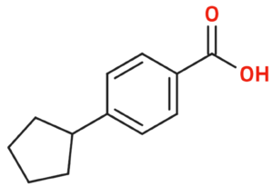4-Ciklopentilbenzoata acido