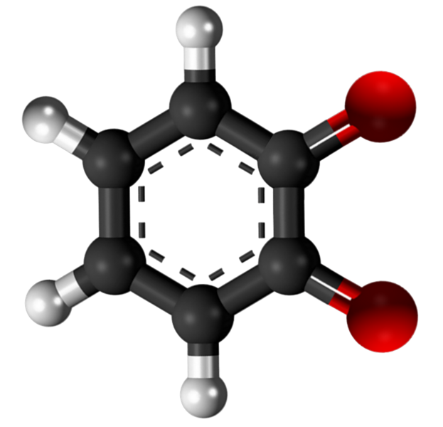 Dosiero:1,2-Benzoquinone 3D.png