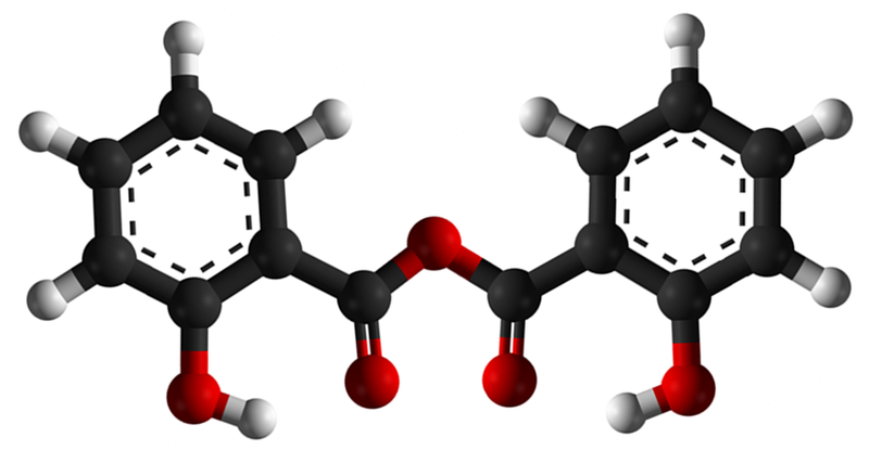 Dosiero:Salicylic anhydride3D.png