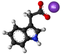 natria indoloacetato