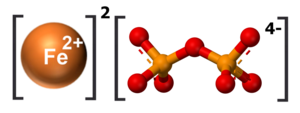 Fera (II) pirofosfato