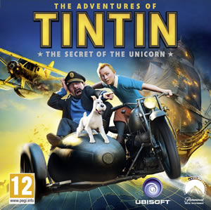 پرونده:The Adventures of Tintin - The Game (2011 video game).jpg