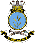 پرونده:HMAS condamine crest.png