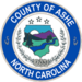 Seal of Ashe County, North Carolina