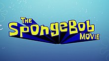 Logotype created for the 2015 film The SpongeBob Movie: Sponge Out of Water.