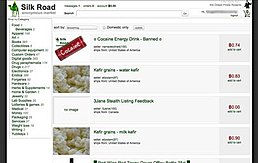 A user selling cookies