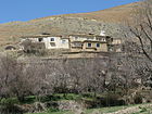 بخشی از خانه‌های روستای پریان