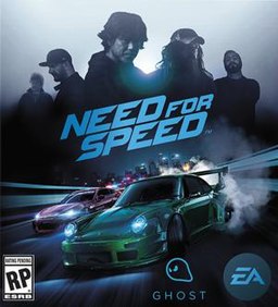 North American standard cover art. People above the logo starting from left: Shinichi Morohoshi, Ken Block, Akira Nakai, Magnus Walker, and the leader of Risky Devil. Modified vehicles below the logo: پورشه ۹۱۱ RSR 2.8 (center) and Subaru BRZ (left).