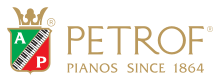 Logo of Petrof