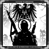 Kokoelmalevyn Black Metal Kommando / Gas Chamber kansikuva